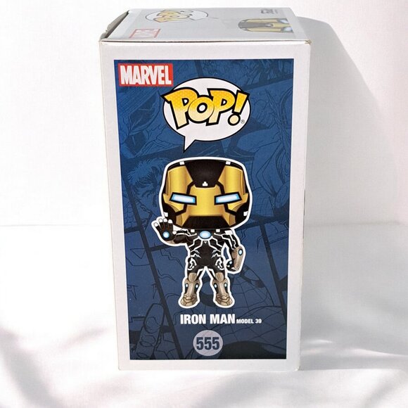 Funko Pop! Vinyl: Marvel Iron Man Model 39 #555 AAA Exclusive Brand New - Picture 3 of 13